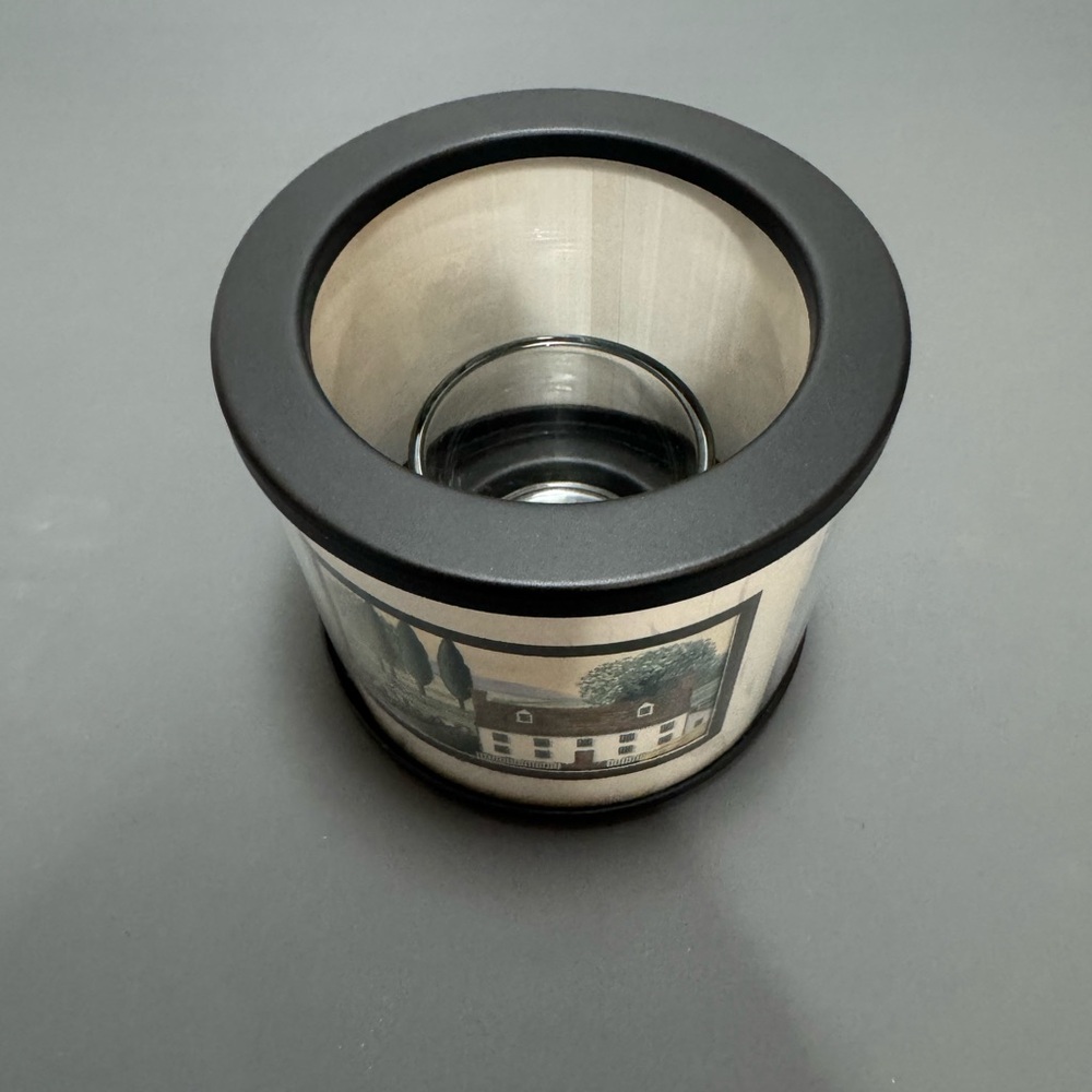 PartyLite Black Candle Holder Base